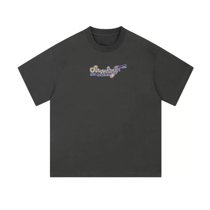 Chunkyween Haunted Noodles Mid-Cropped T-Shirt - Dark Grey