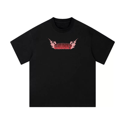 Chunkyween Dandan Mid-Cropped T-Shirt - Black