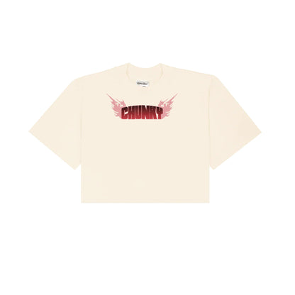 Chunkyween Dandan Cropped T-Shirt - Cream