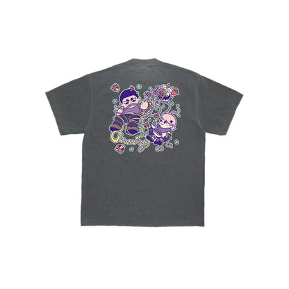 Chunkyween Haunted Noodles T-Shirt - Shadow