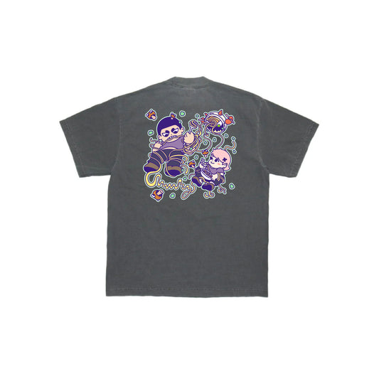 Chunkyween Haunted Noodles T-Shirt - Shadow