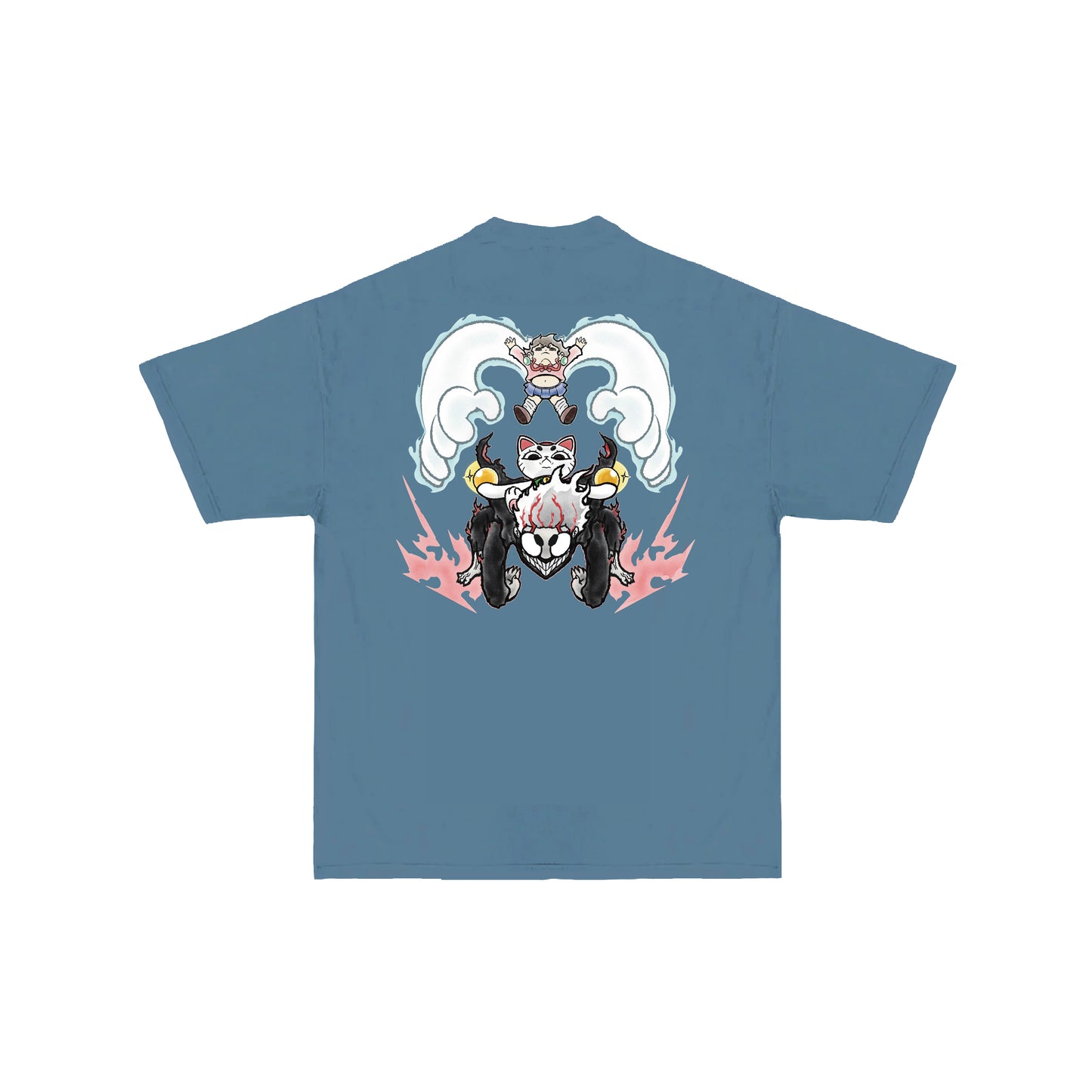 Chunkyween Dandan T-Shirt - Denim Blue