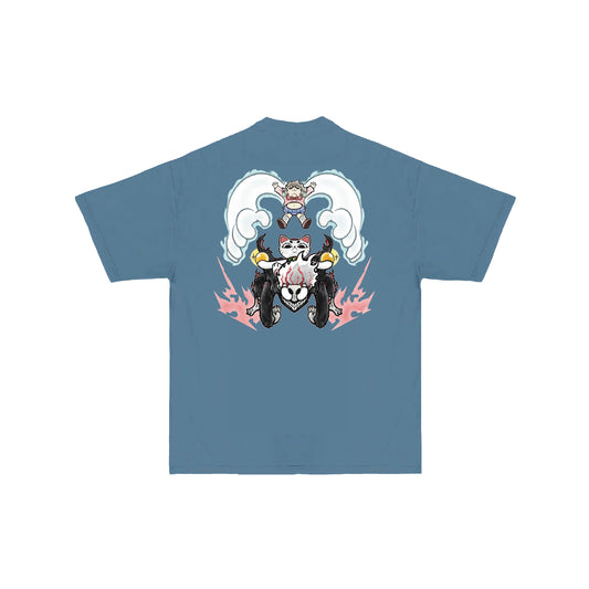 Chunkyween Dandan T-Shirt - Denim Blue