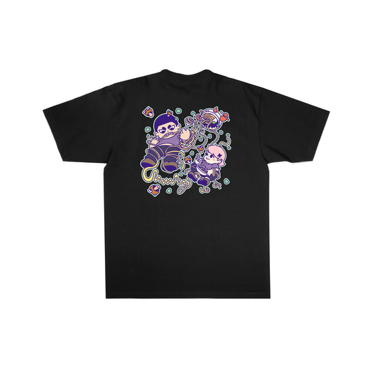 Chunkyween Haunted Noodles T-Shirt - Black