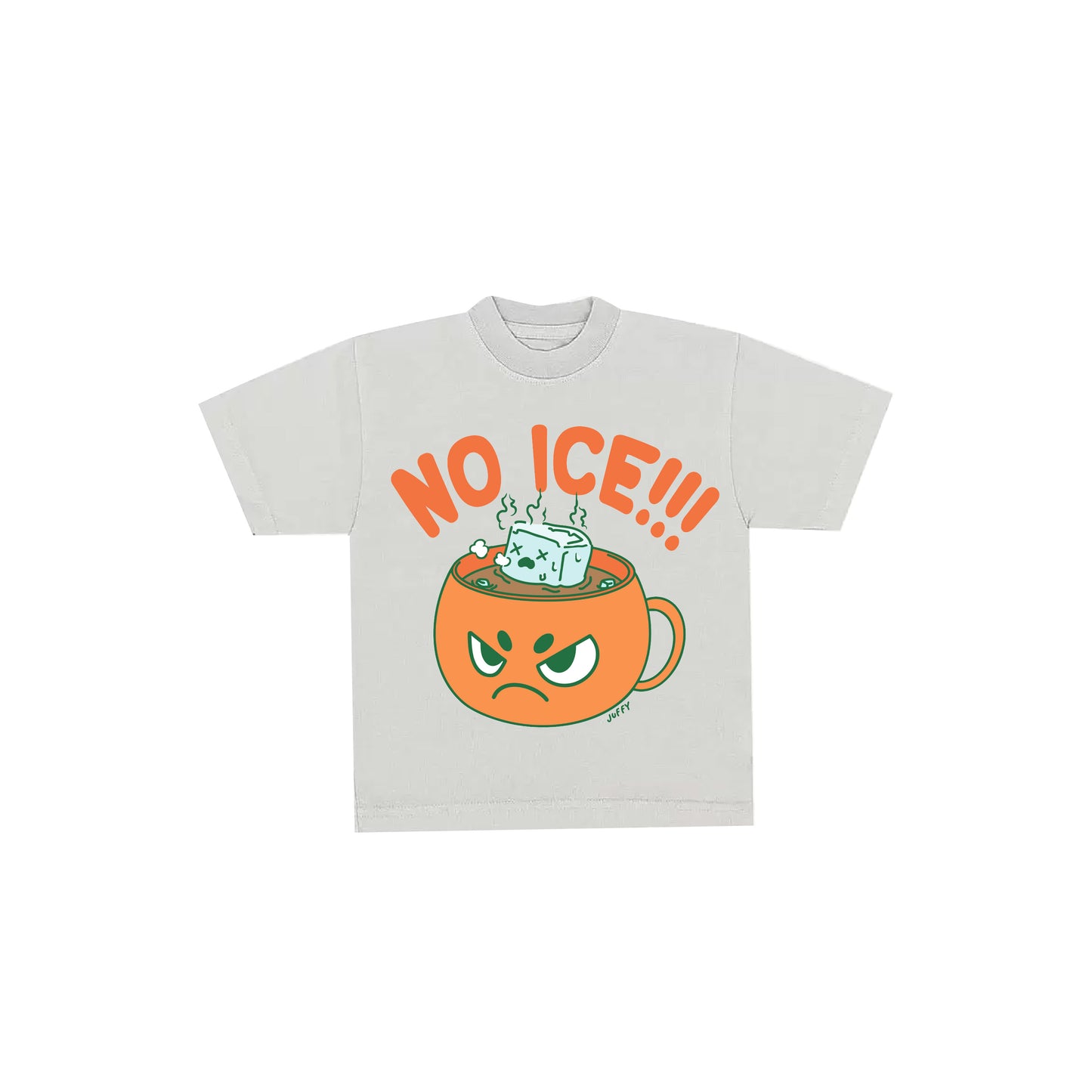 No Ice Kids T-Shirt - Cement