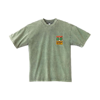 Chunky Ma Jong Mahjong Club T-Shirt - Matcha