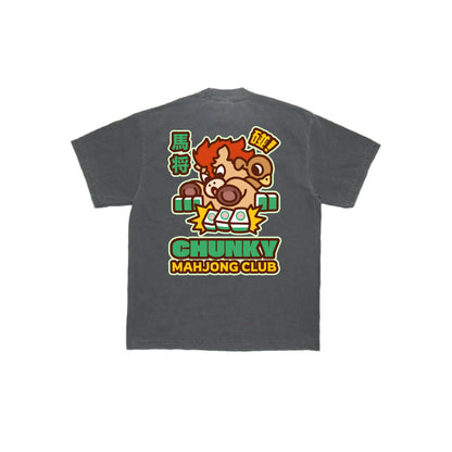 Chunky Ma-Jont Mahjong Club T-Shirt -  Shadow