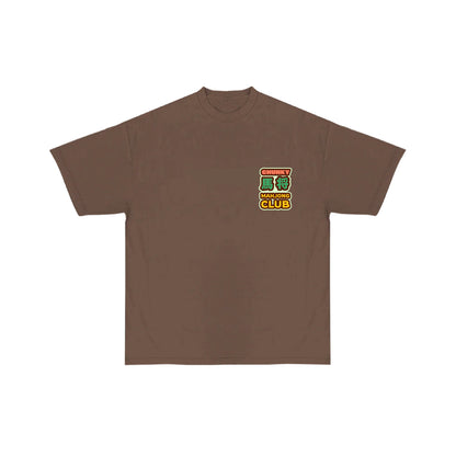 Chunky Ma-Jont Mahjong Club T-Shirt -  Brown