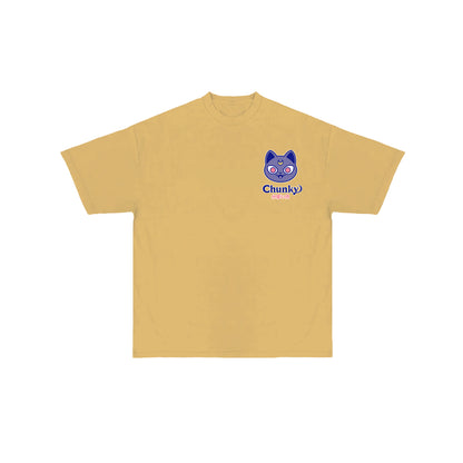 Chunky Moon XO Holding T-Shirt - Golden Moon