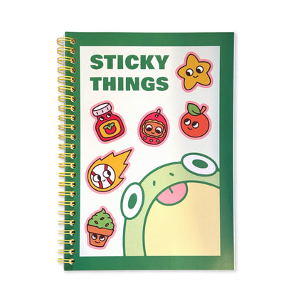 Froggy Reusable Sticker Book