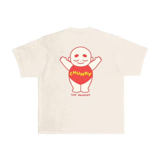 Chunky Standing Baby T-Shirt - Mayonnaise