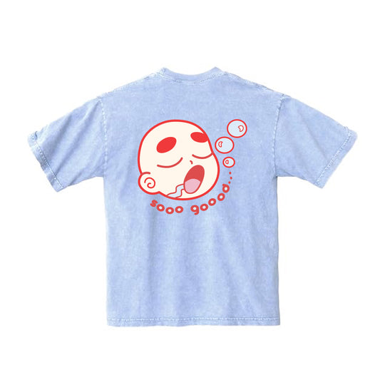 Chunky Baby Bubbles T-Shirt - Crystal Blue