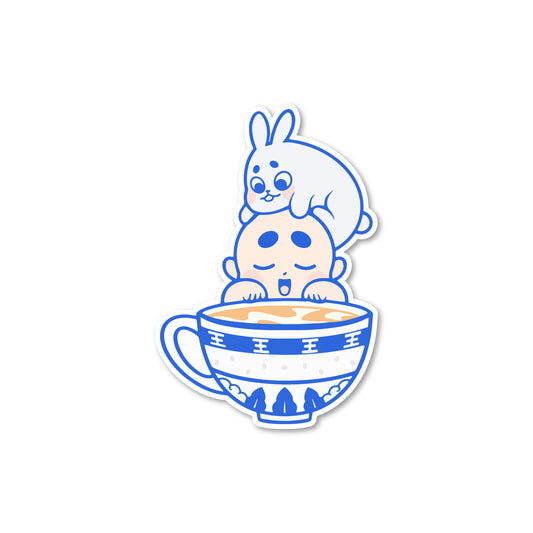 Chunky Tea Club Sticker