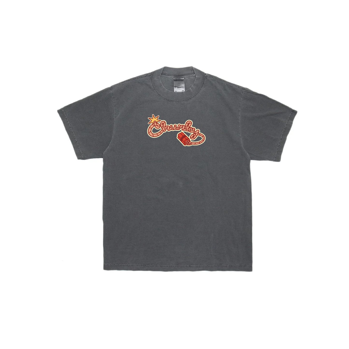 Chunky Fire Horse and Duck Ya T-Shirt - Shadow