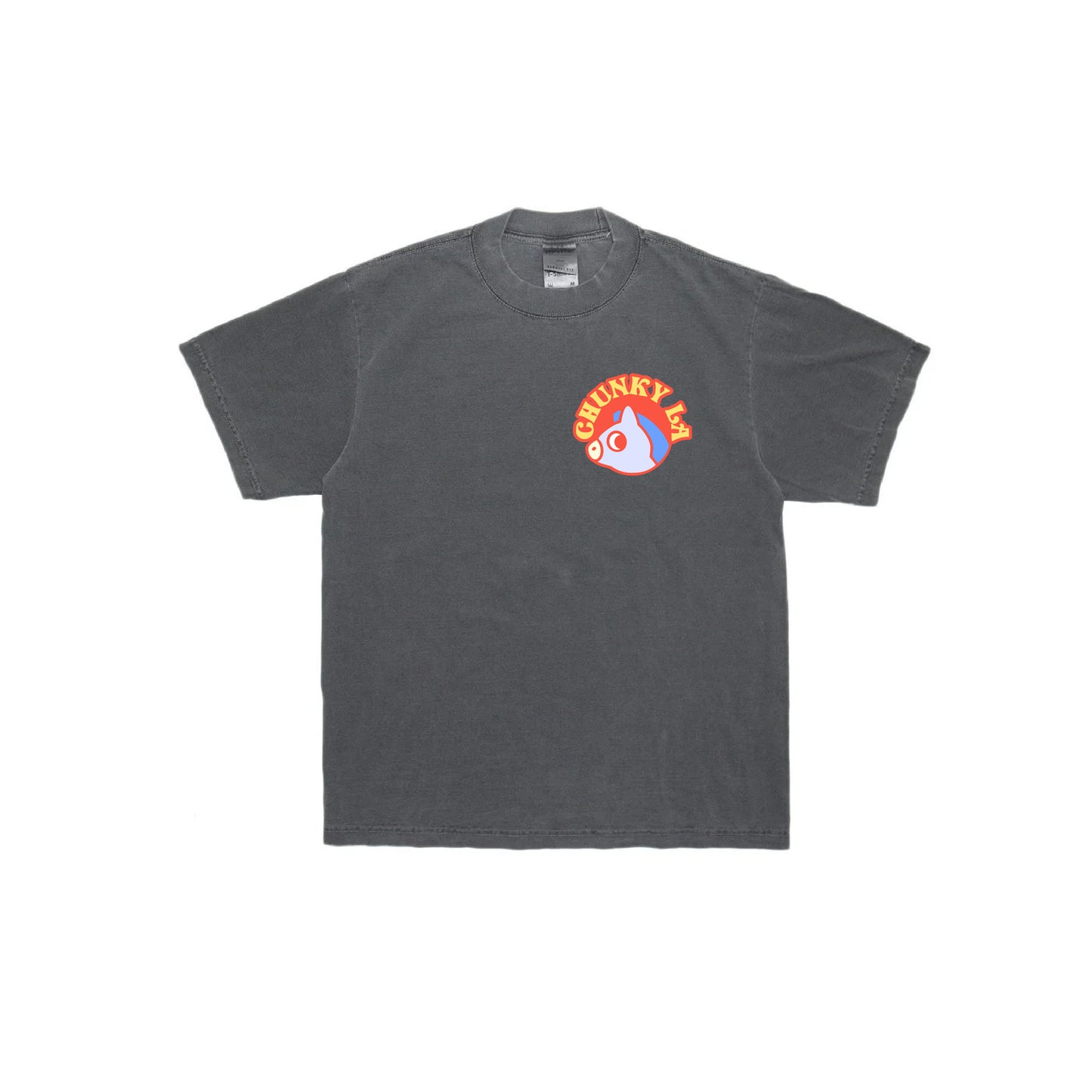 Chunky Baby Horse Carousel T-Shirt - Shadow