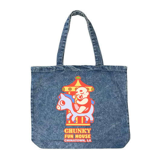 Chunky Baby Carousel Jean Tote