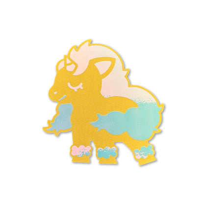 Chunkemon Galarian Ponyta Gold Envelope