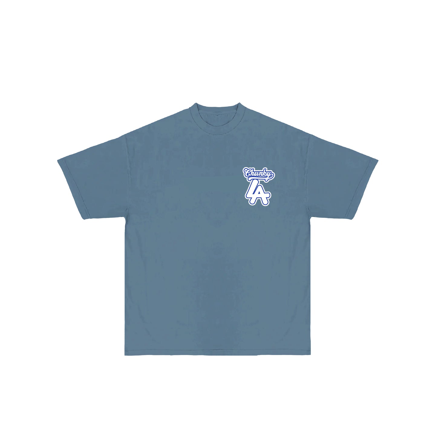 Chunkytani Deco T-Shirt - Denim Blue