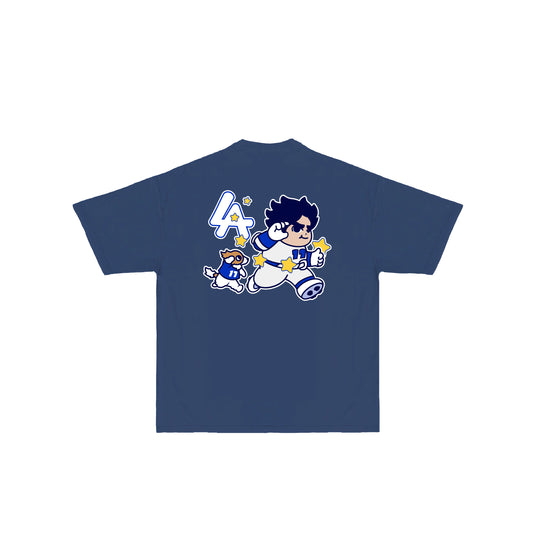 Chunkytani Deco T-Shirt - Navy