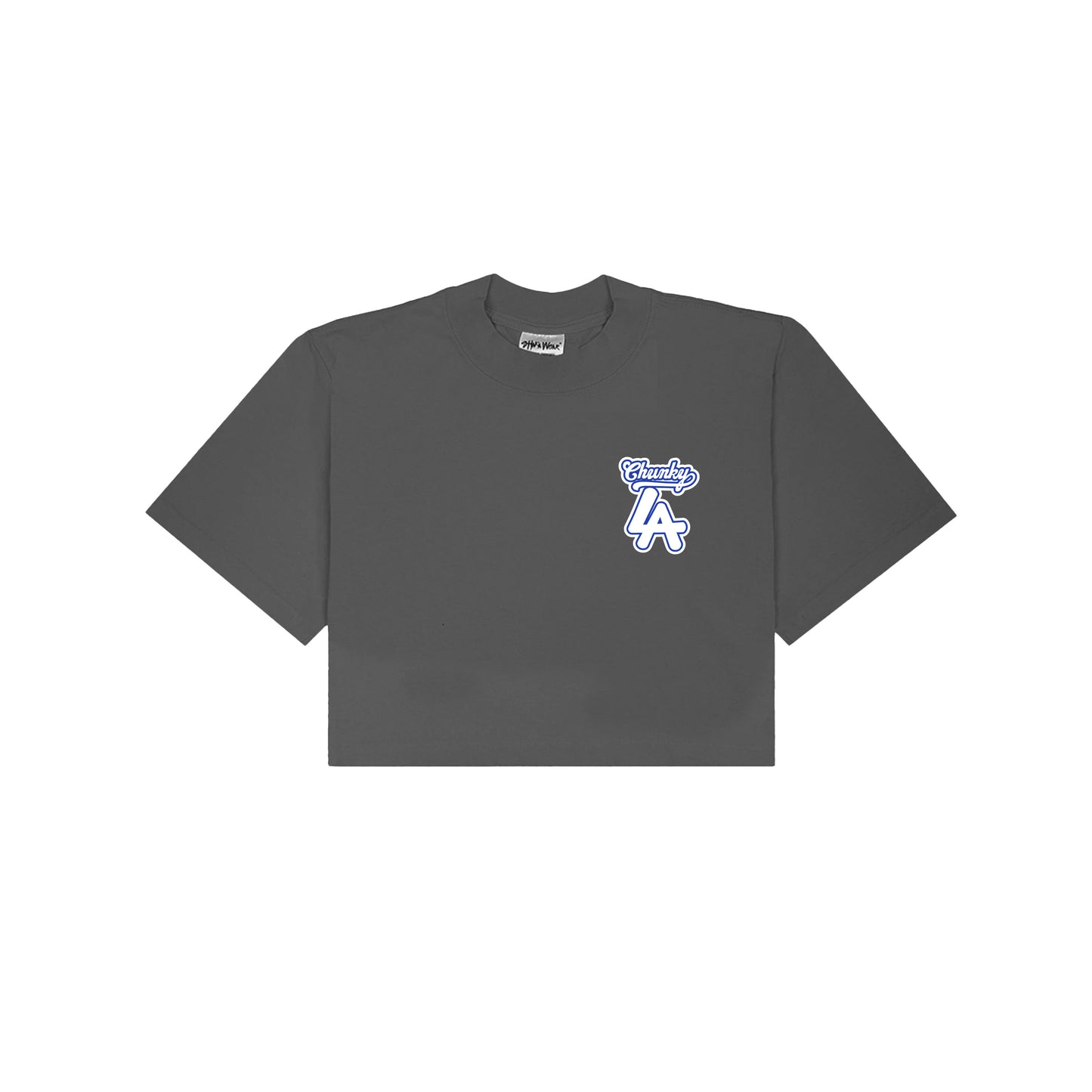 Chunkytani Deco Cropped T-Shirt - Shadow