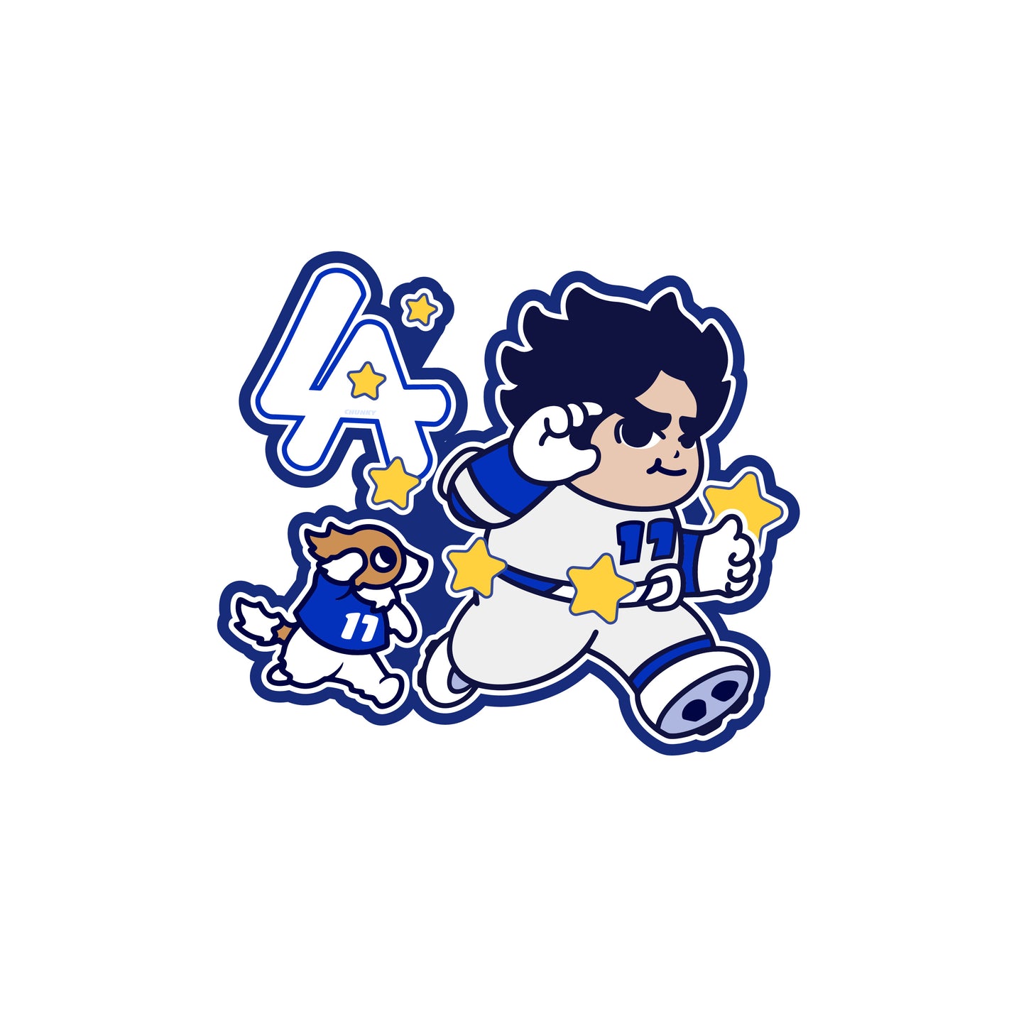 Chunkytani Deco Sticker