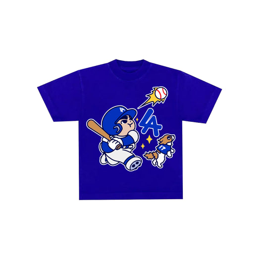Chunkytani Slugger Kids T-Shirt - Dodger Blue
