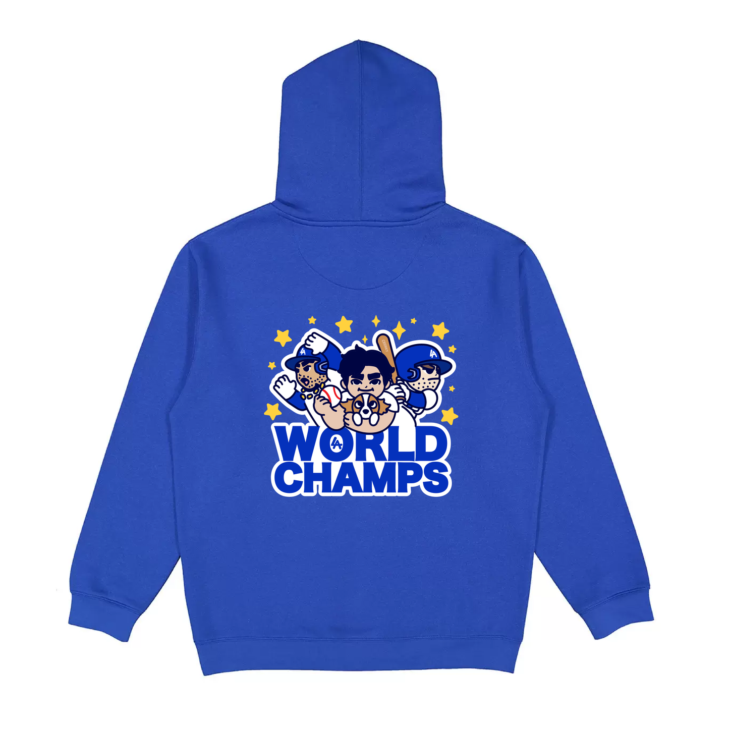 Chunky World Champs Premium 14oz Hoodie - Dodger Blue