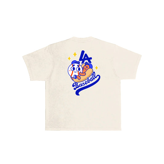Chunkytani Meatball T-Shirt - Cream