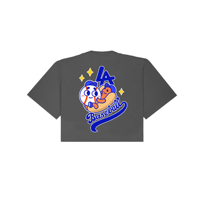 Chunkytani Meatball Cropped T-Shirt - Shadow