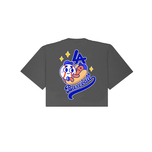 Chunkytani Meatball Cropped T-Shirt - Shadow