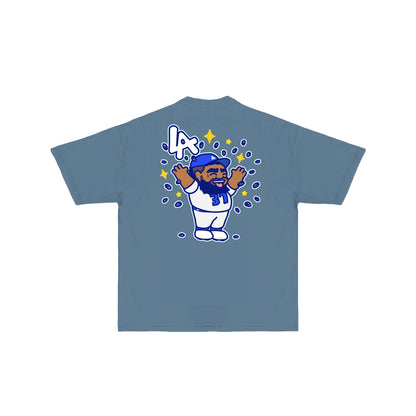 Chunkytani Players Mr Seeds T-Shirt -Denim Blue