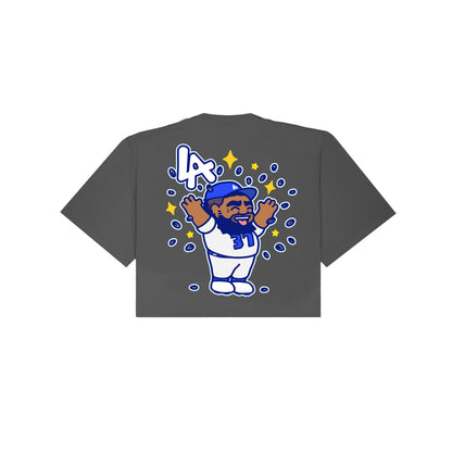 Chunkytani Players Mr Seeds Cropped T-Shirt - Shadow