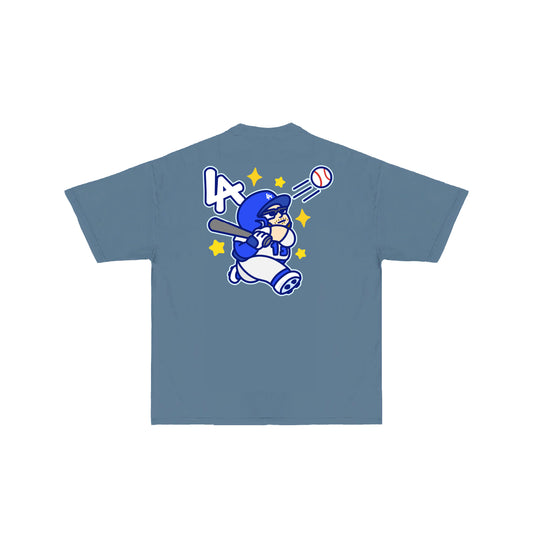 Chunkytani Players Max Clarity T-Shirt -Denim Blue