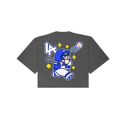 Chunkytani Players Max Clarity Cropped T-Shirt - Shadow