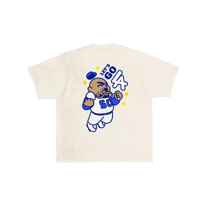 Chunkytani Players Bett On It T-Shirt -Cream