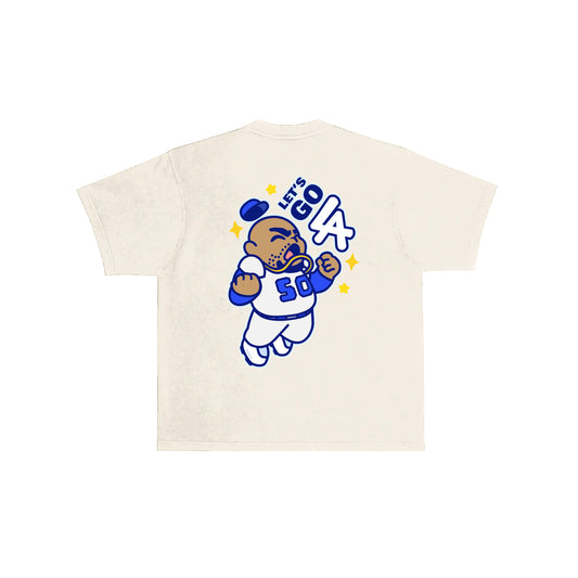 Chunkytani Players Bett On It T-Shirt -Cream