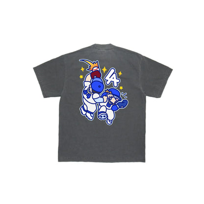 Chunkytani Players Crash Out T-Shirt -Shadow
