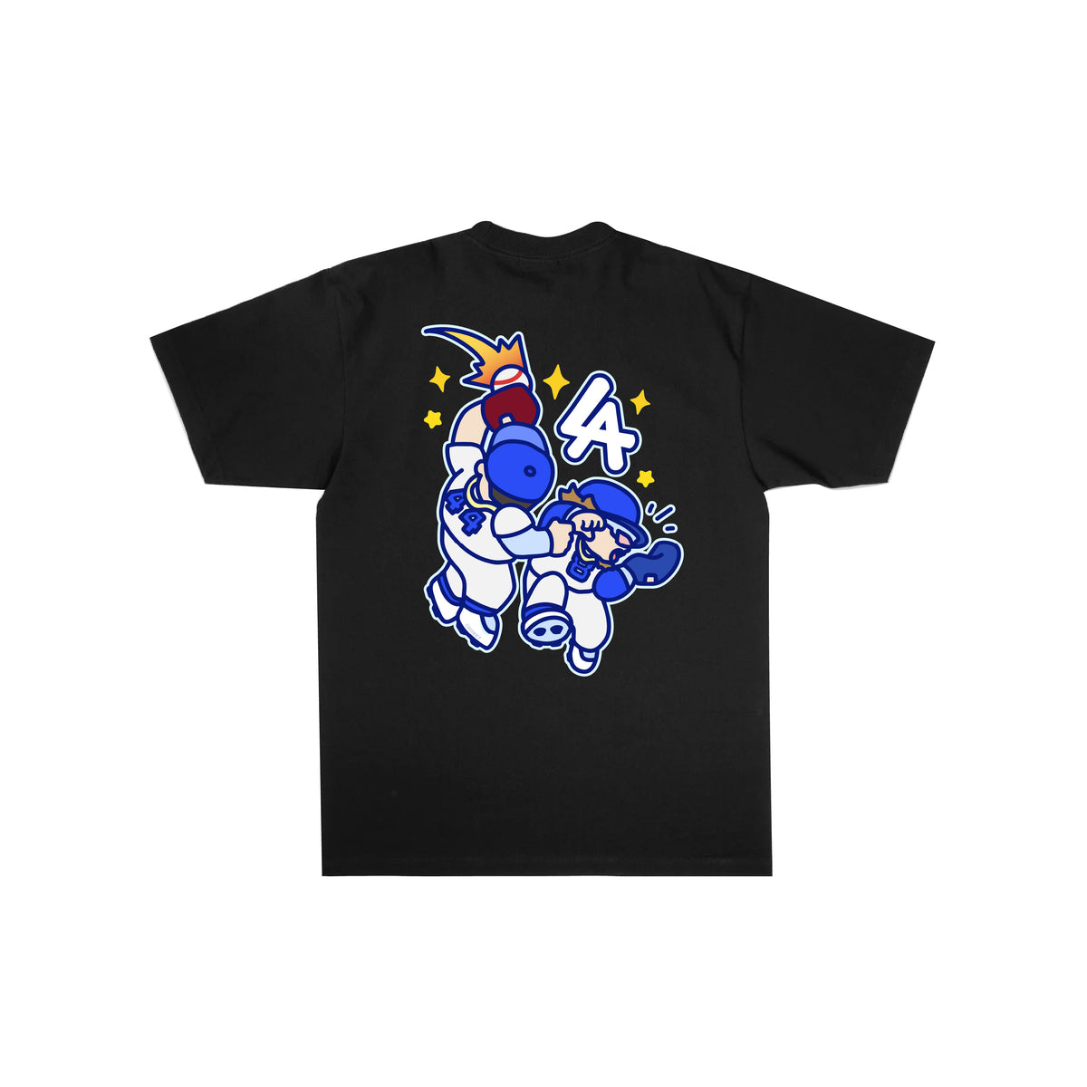 Chunkytani Players Crash Out T-Shirt -Black