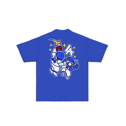Chunkytani Players Crash Out T-Shirt -Dodger Blue