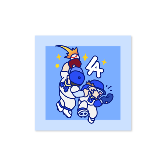 Chunky Crash Out Print