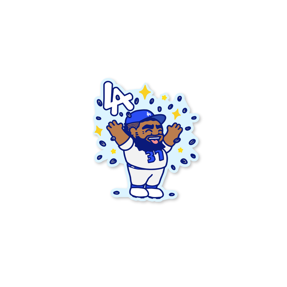 Chunkytani Players Mr Seeds Sticker