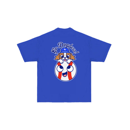 Chunkytani Go Dogders Baseball T-Shirt -Dodger Blue