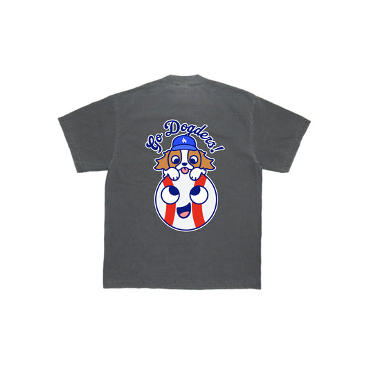 Chunkytani Go Dogders Baseball T-Shirt -Shadow