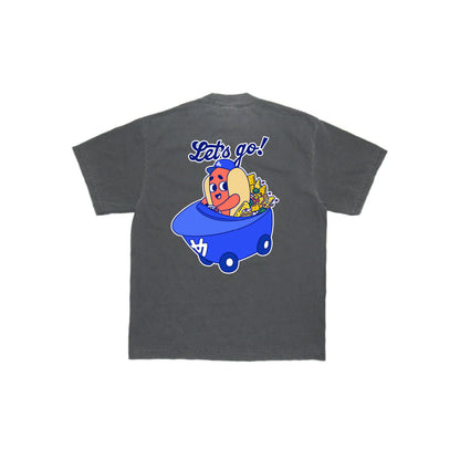 Chunkytani Dogders Snack Car T-Shirt - Shadow