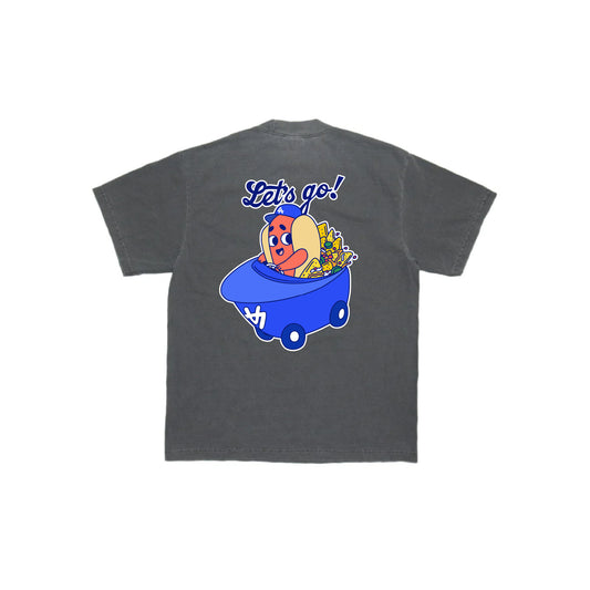 Chunkytani Dogders Snack Car T-Shirt - Shadow