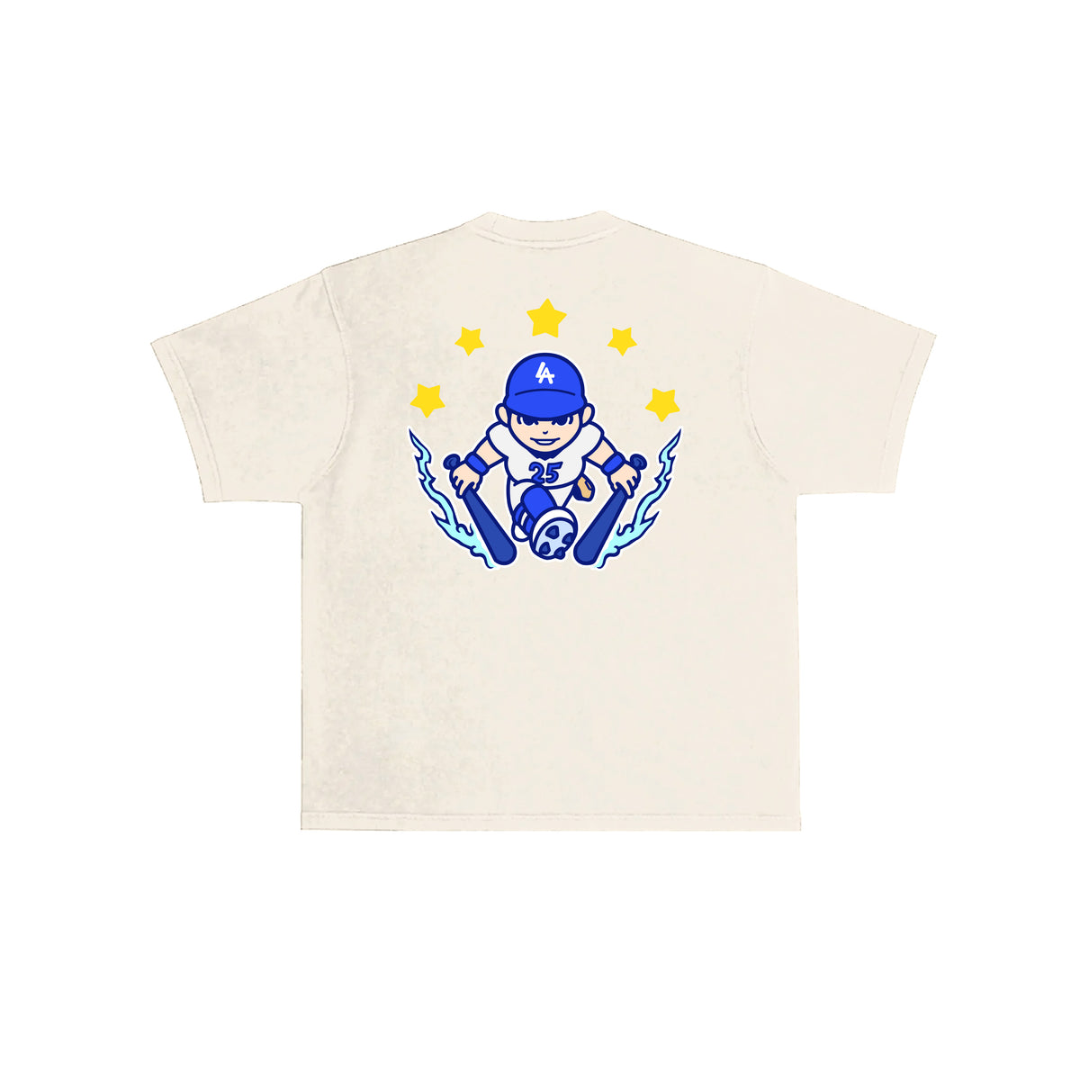 Chunkytani Tommy Two Hands T-Shirt - Cream