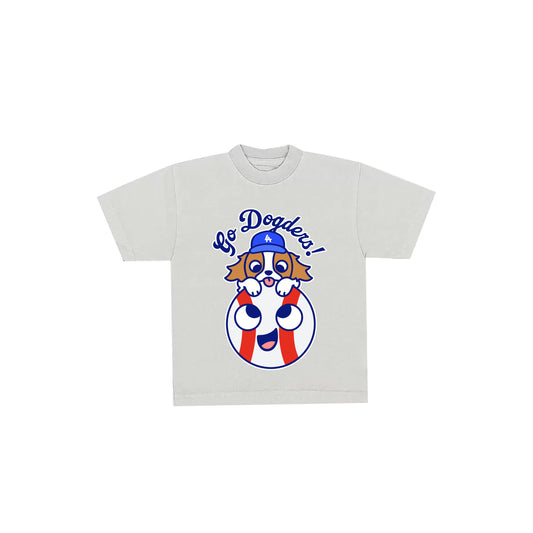 Chunkytani Go Dogders Kids T-Shirt - Cement