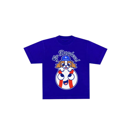 Chunkytani Go Dogders Kids T-Shirt - Dodger Blue