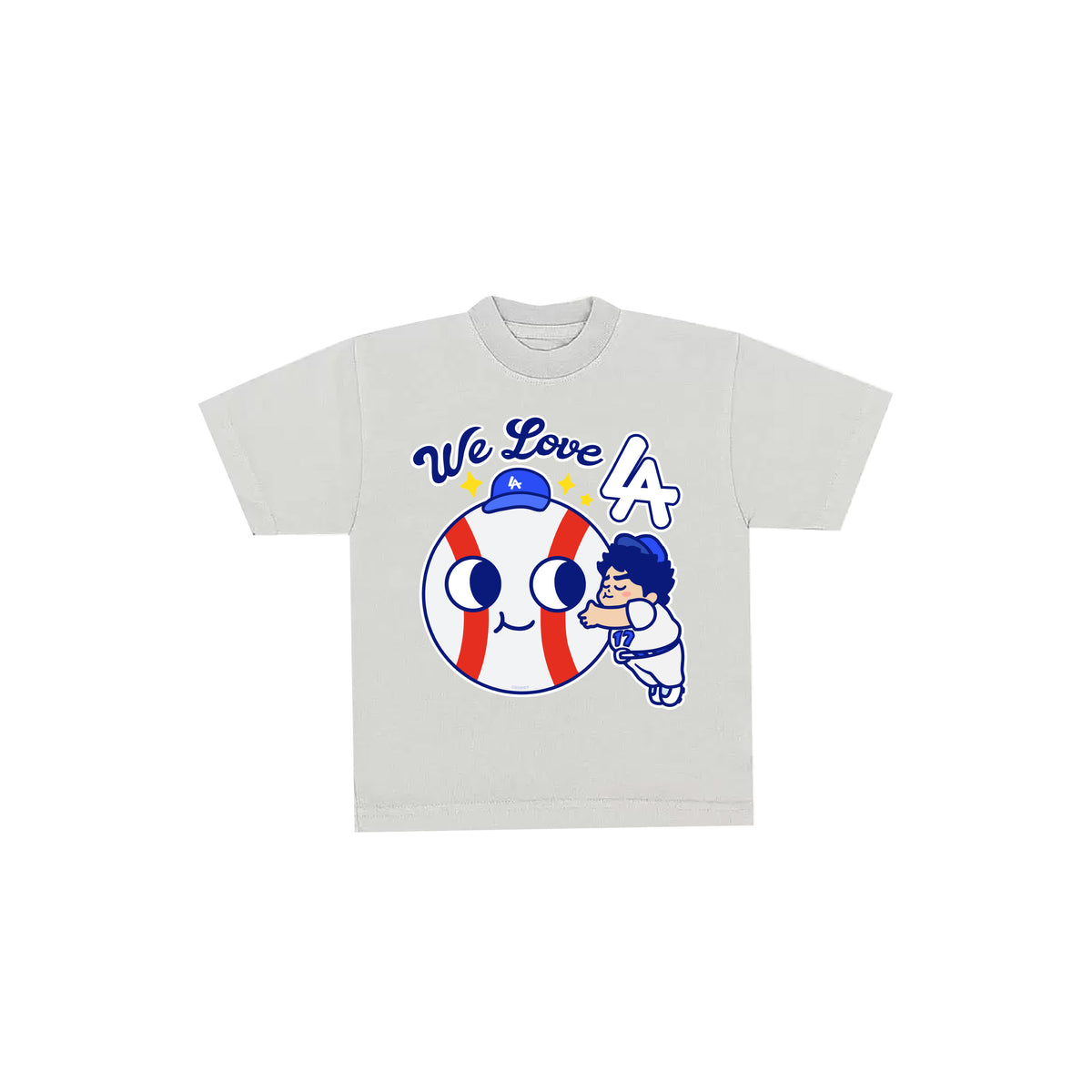 Chunkytani LA Love Kids T-Shirt - Cement