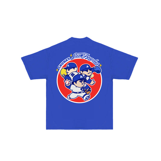 Chunkytani Bullpen T-Shirt - Dodger Blue